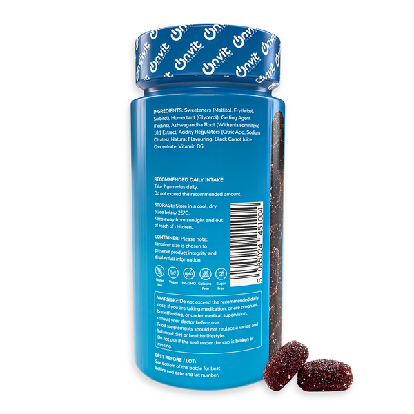 Ashwagandha | Zero Sugar | Vegan+ | Gummies