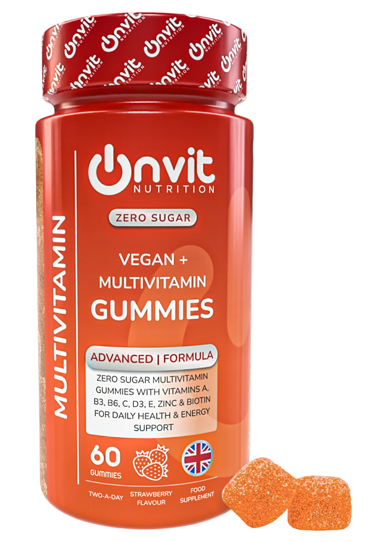 Multivitamin | Zero Sugar | Vegan+ | Gummies