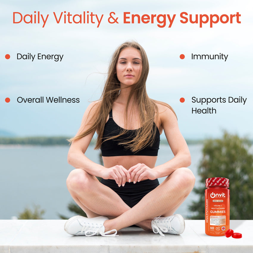 Onvit Nutrition zero sugar vegan multivitamin gummies