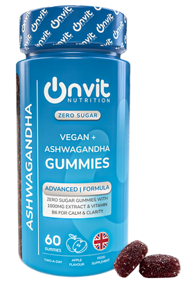 Ashwagandha | Zero Sugar | Vegan+ | Gummies