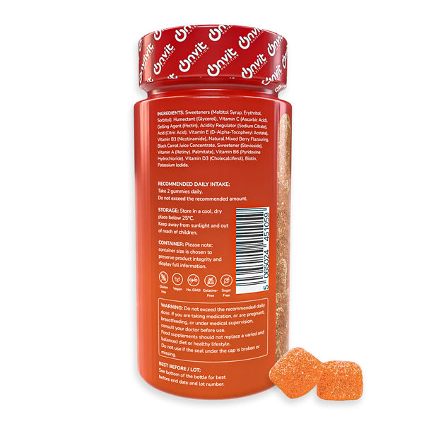Multivitamin | Zero Sugar | Vegan+ | Gummies