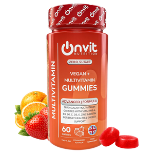 Onvit Nutrition Multivitamin Gummies – Zero Sugar Vegan+ – 60 Gummies