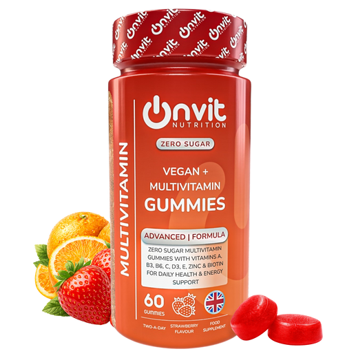 Onvit Nutrition Multivitamin Gummies – Zero Sugar Vegan+ – 60 Gummies