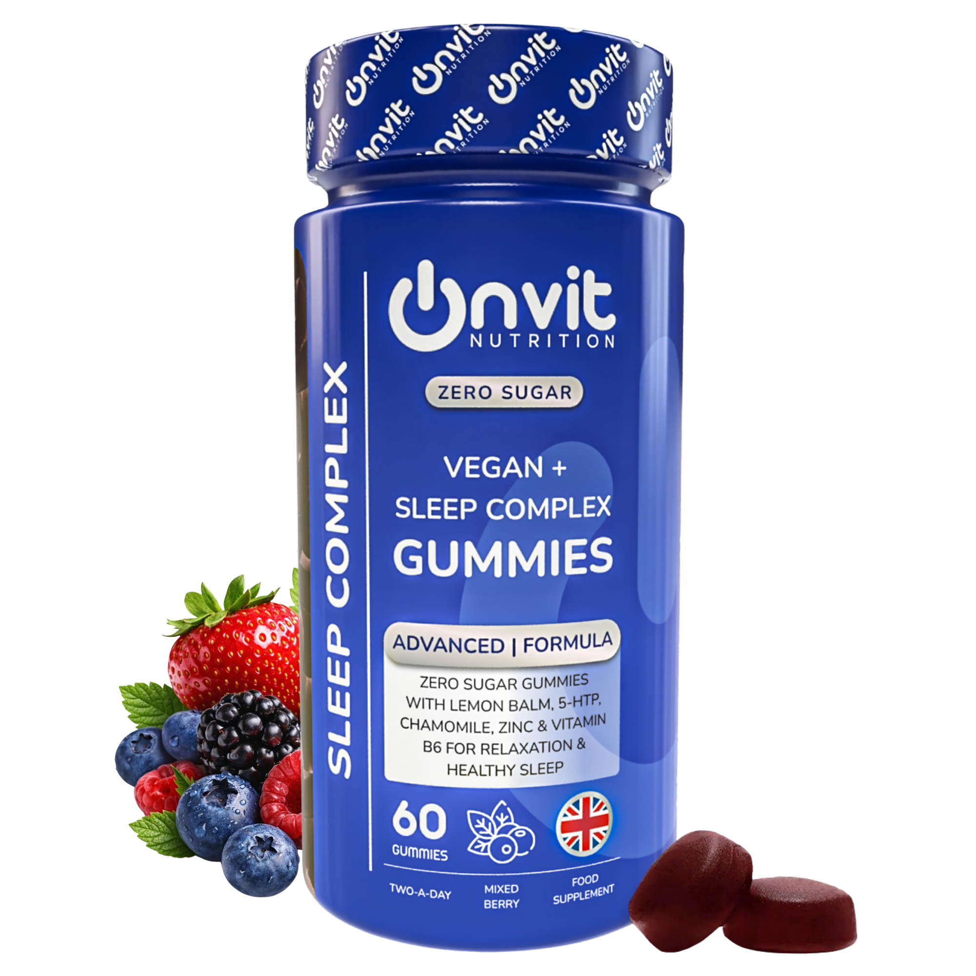 Onvit Sleep Complex bottle transparent PNG for homepage hero