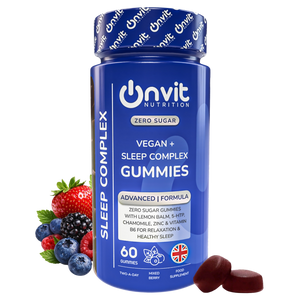 Onvit Nutrition Sleep Complex Gummies – Zero Sugar Vegan+ – 60 Gummies