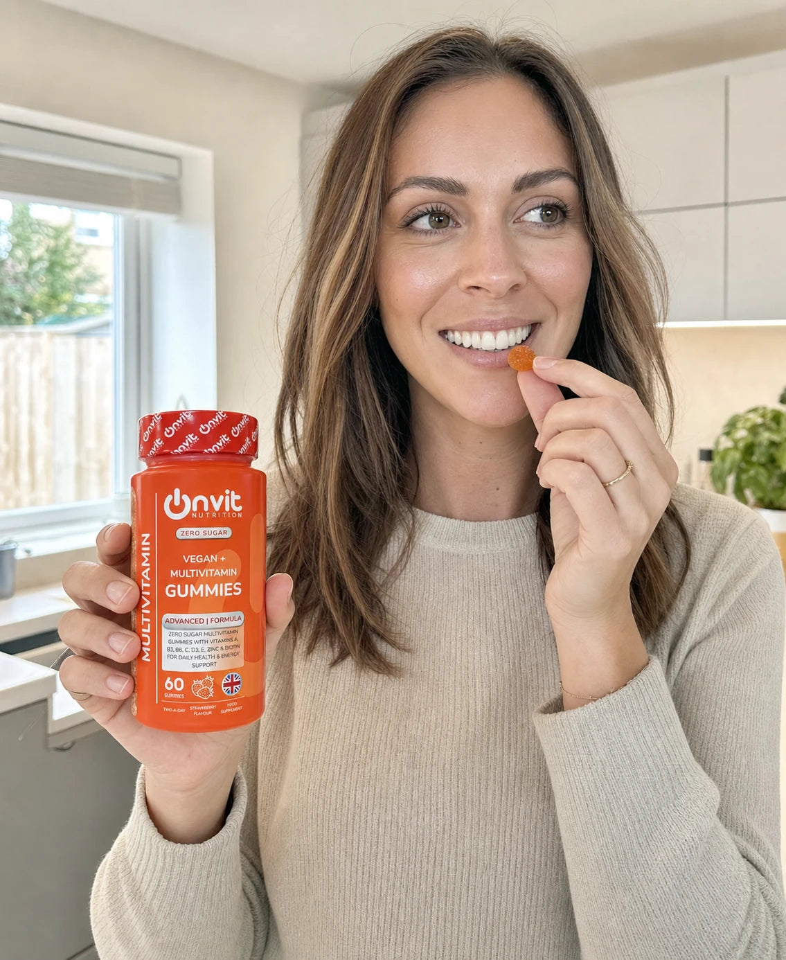 Onvit zero-sugar vegan gummies